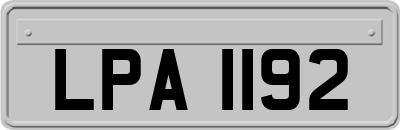 LPA1192