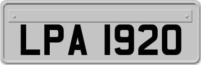 LPA1920