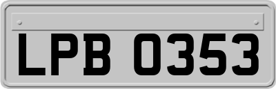 LPB0353