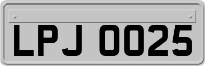LPJ0025