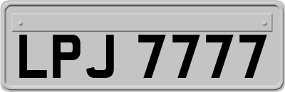 LPJ7777