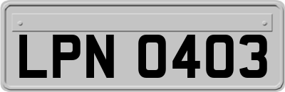 LPN0403