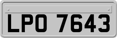 LPO7643