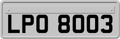 LPO8003