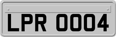 LPR0004