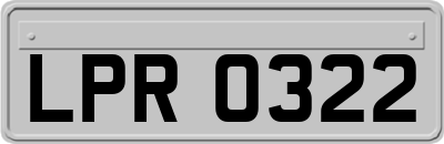 LPR0322