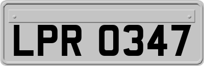 LPR0347