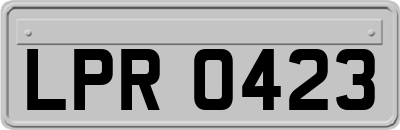 LPR0423