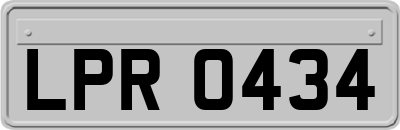 LPR0434