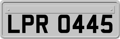 LPR0445