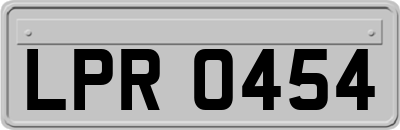 LPR0454
