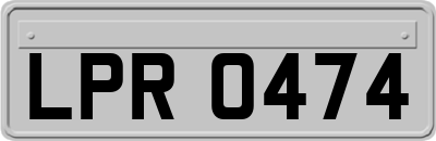 LPR0474