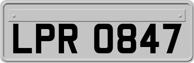 LPR0847