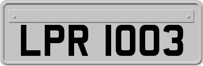 LPR1003