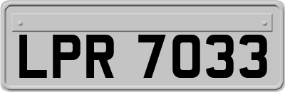LPR7033