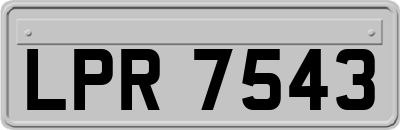 LPR7543