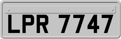 LPR7747
