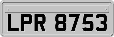 LPR8753