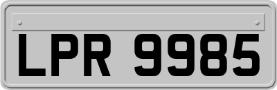 LPR9985