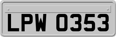 LPW0353
