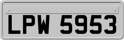 LPW5953