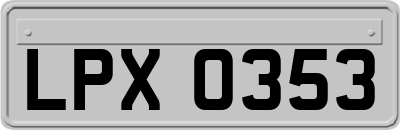 LPX0353