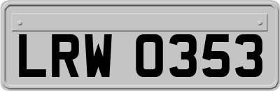 LRW0353