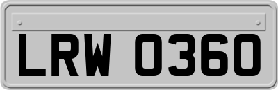 LRW0360