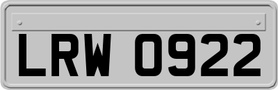 LRW0922
