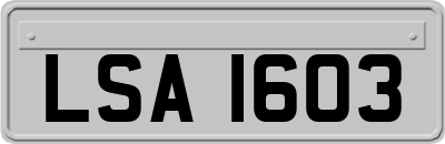 LSA1603