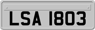 LSA1803