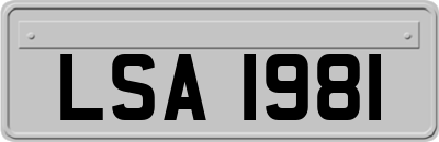LSA1981