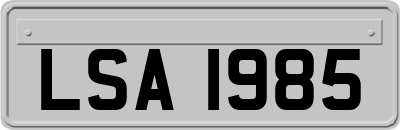 LSA1985