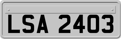 LSA2403
