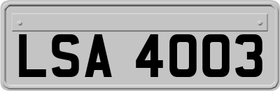 LSA4003
