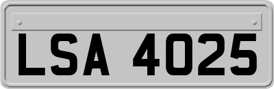 LSA4025