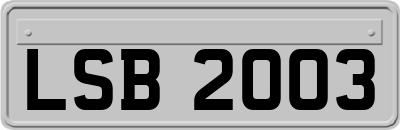 LSB2003