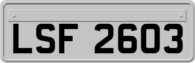 LSF2603