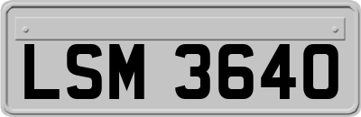 LSM3640