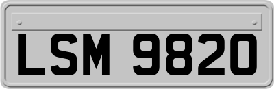 LSM9820