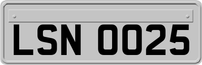 LSN0025