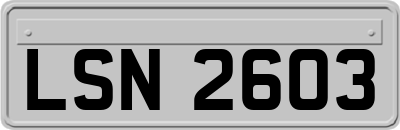 LSN2603