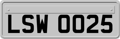LSW0025