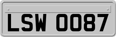 LSW0087