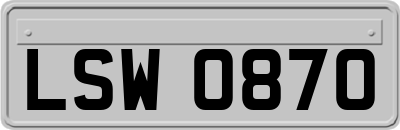 LSW0870