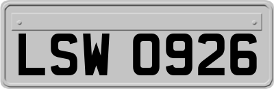 LSW0926