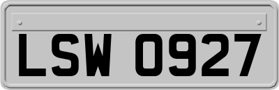 LSW0927