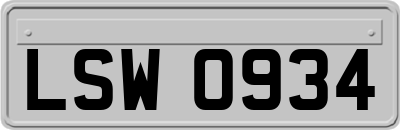 LSW0934