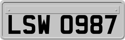 LSW0987