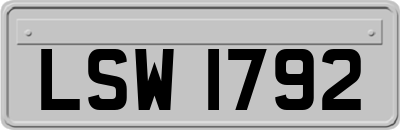 LSW1792